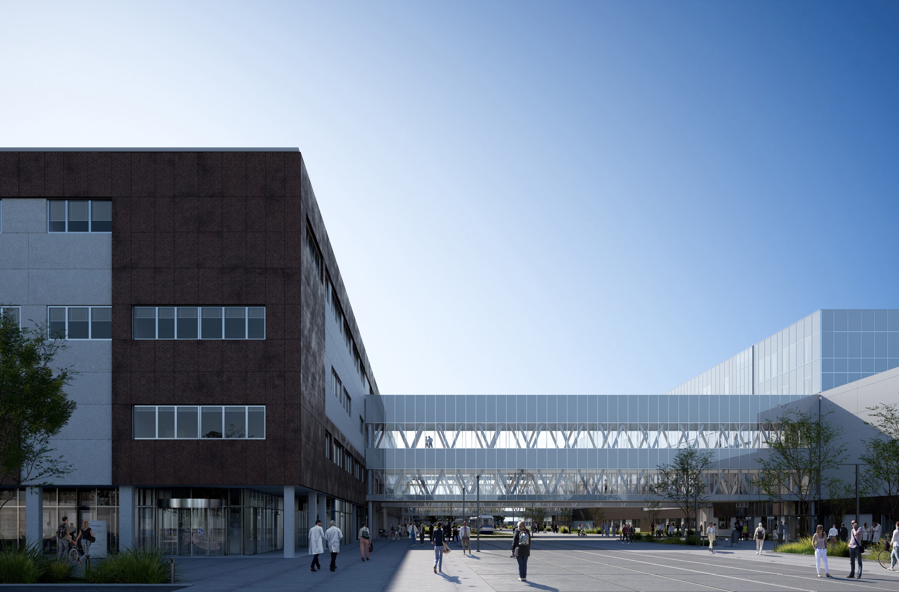 Nyt OUH — detalj bolničkog kompleksa