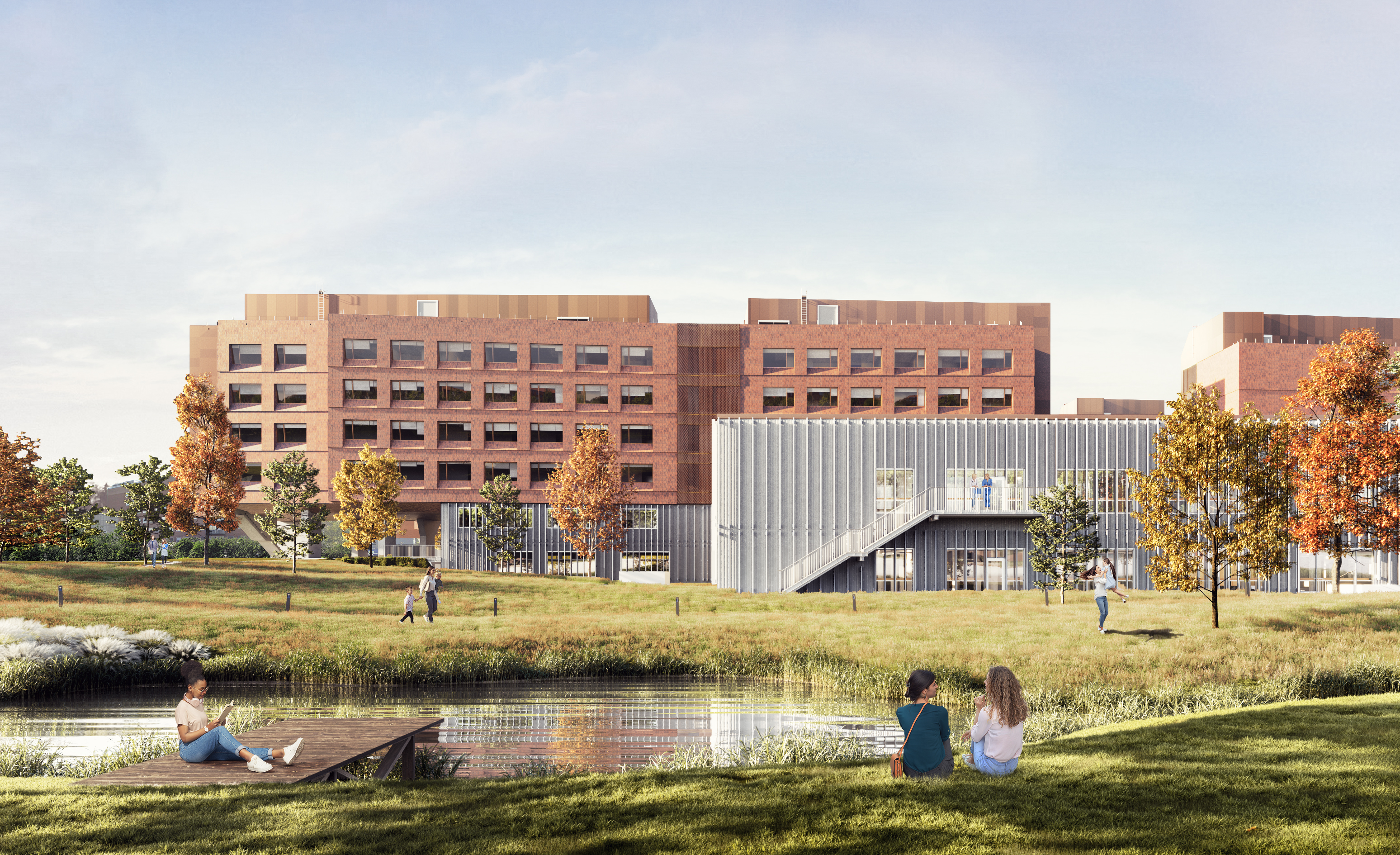 Bispebjerg Hospital — pristup kompleksu