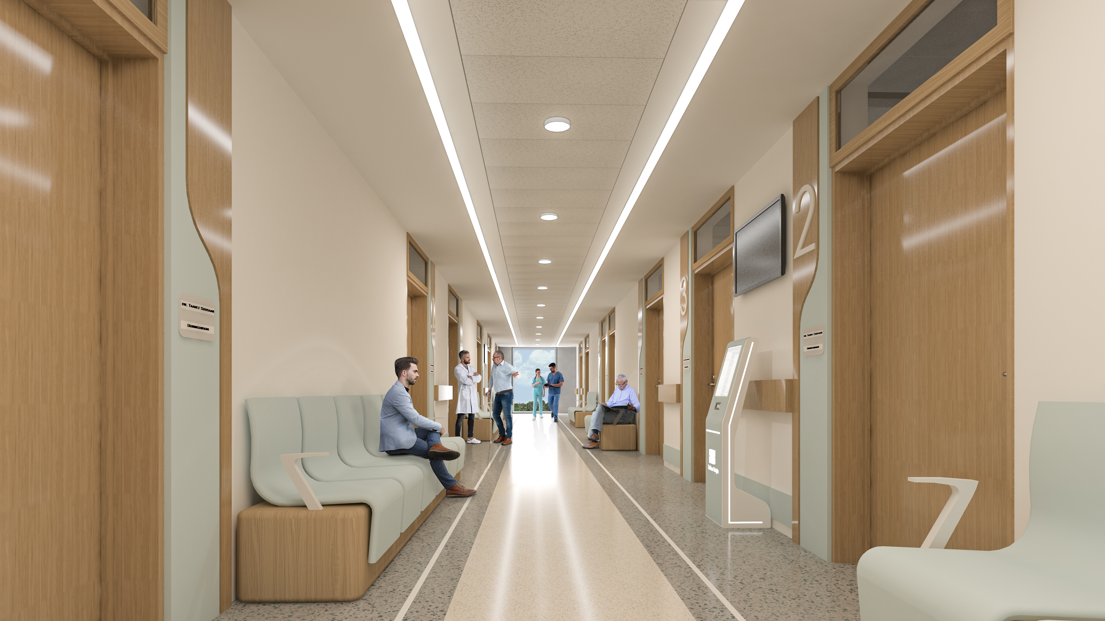 Tallinn Hospital — pogled ka moru i gradu