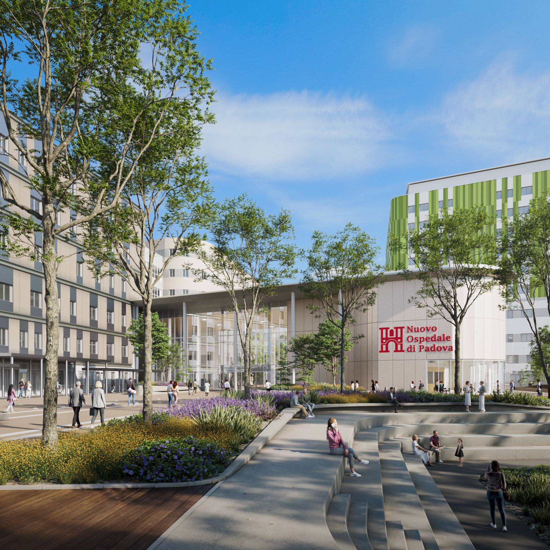 New Padua Hospital: approved the second phase of design