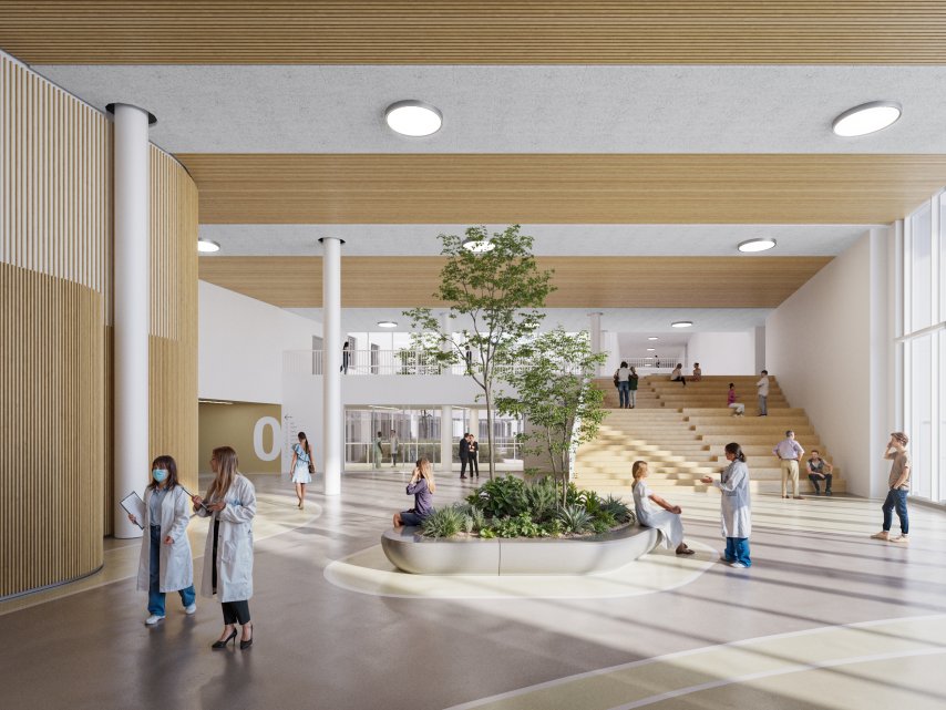 Nuovo Ospedale di Padova - NOP - Main Street