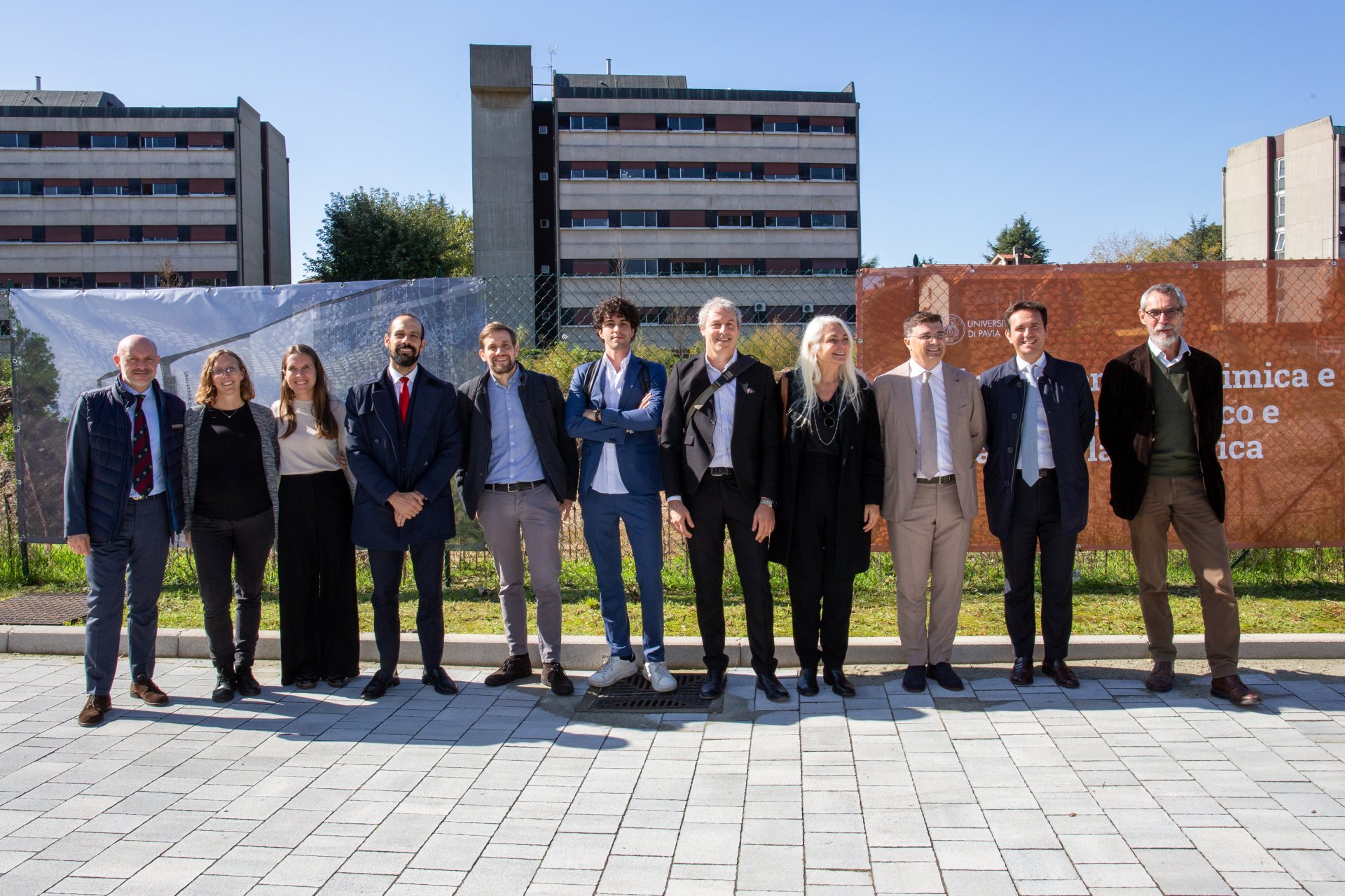 Inaugurato il cantiere del nuovo Dipartimento di Chimica e Scienze del Farmaco dell’Università di Pavia