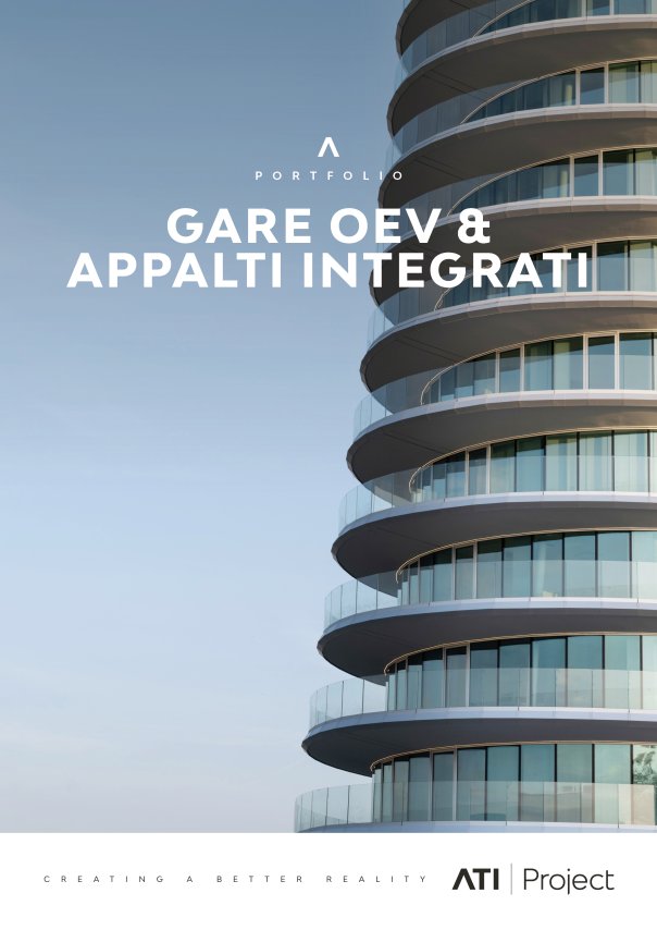 Portfolio Gare OEV e Appalti Integrati